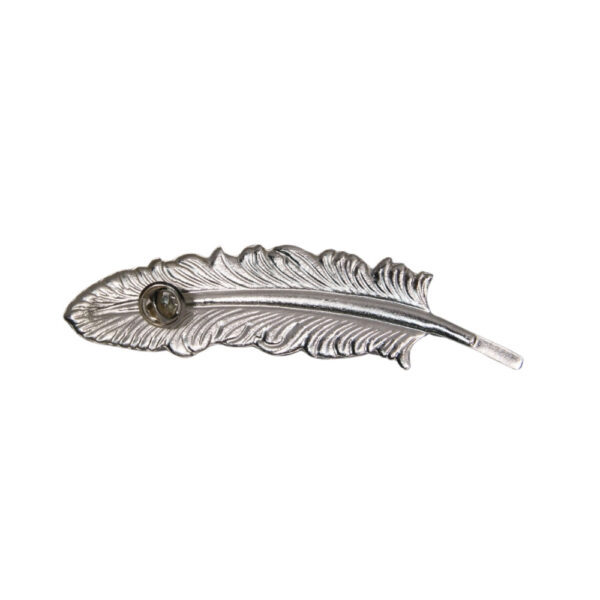 Pluma para Sombrero/Texana Plata