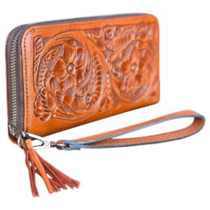 Cartera/Billetera Cincelada