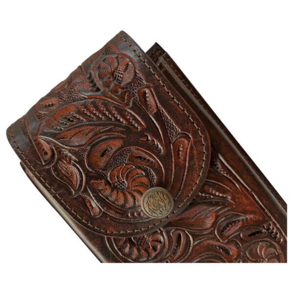 Funda Cincelada Caoba