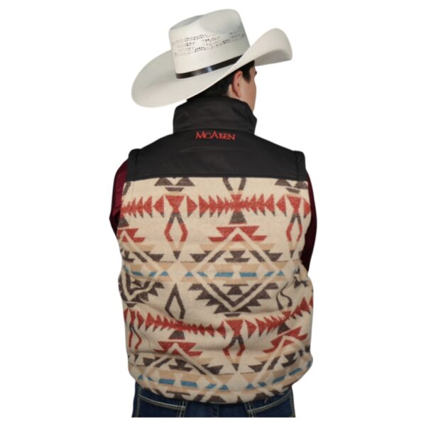Chaleco McAllen Negro/Beige