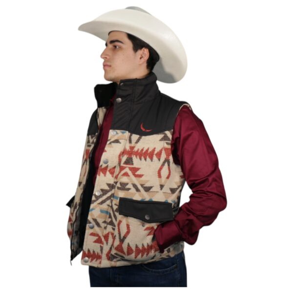 Chaleco McAllen Negro/Beige