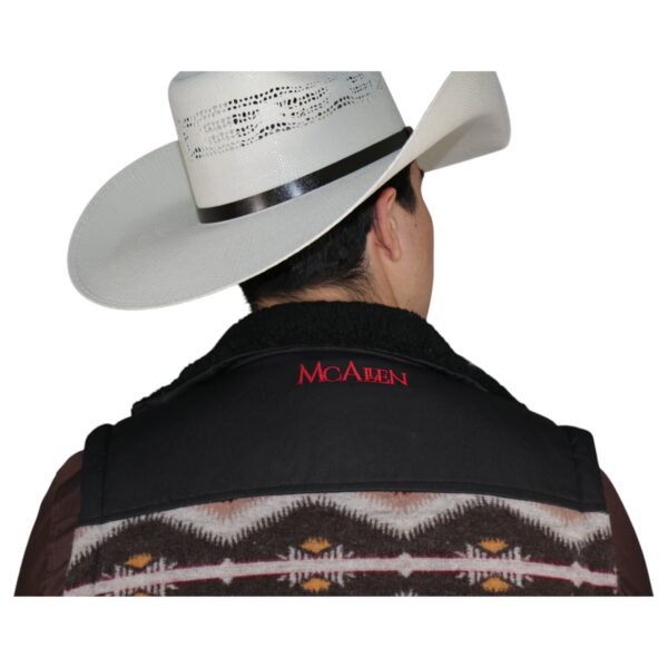 Chaleco McAllen Negro/Rojo