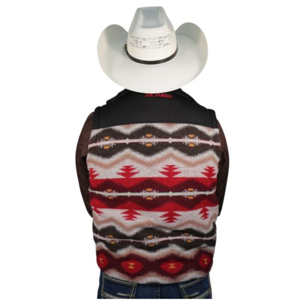 Chaleco McAllen Negro/Rojo