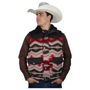Chaleco McAllen Negro/Rojo