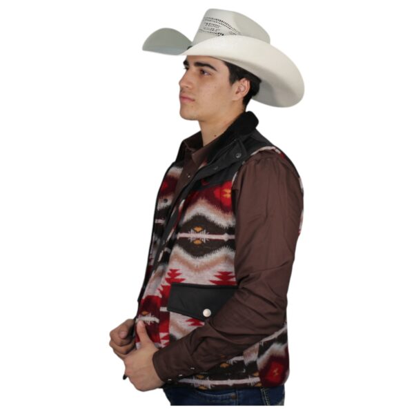 Chaleco McAllen Negro/Rojo