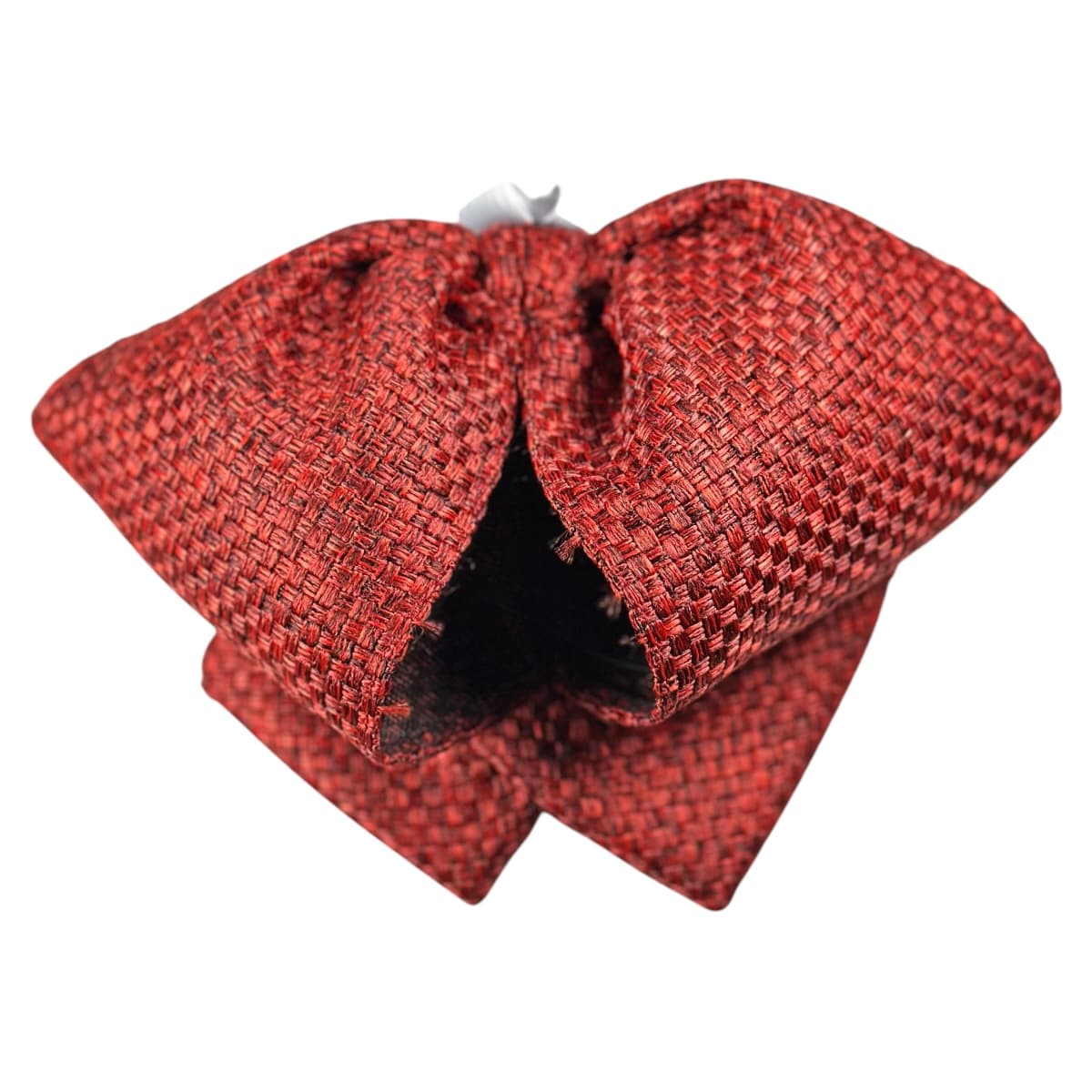 Moño/Corbatín Charro Rojo Entretejido