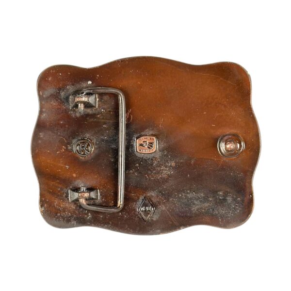 Hebilla Jineteo de Toro Cobre