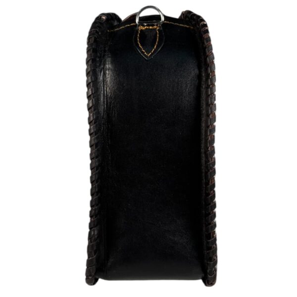 Bolso Corazón Pelo Mediano Negro