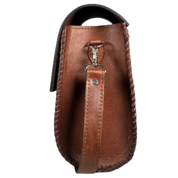 Bolso Cincelada Grande Marrón