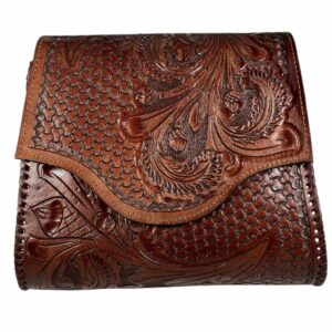 Bolso Cincelada Grande Marrón