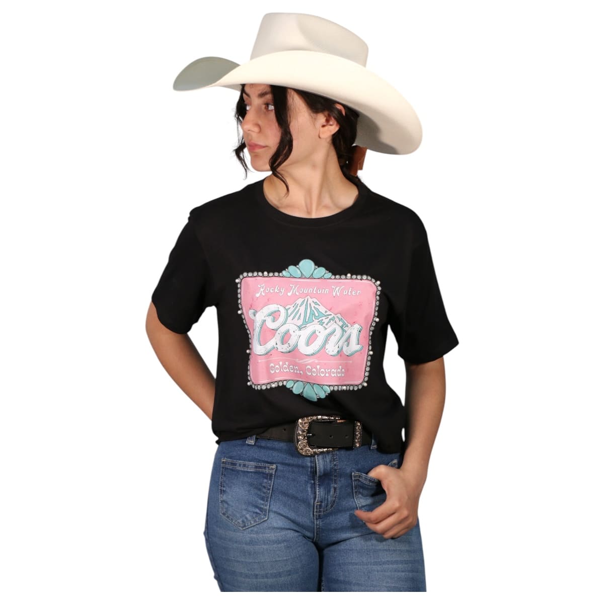 Playera Coors Negra