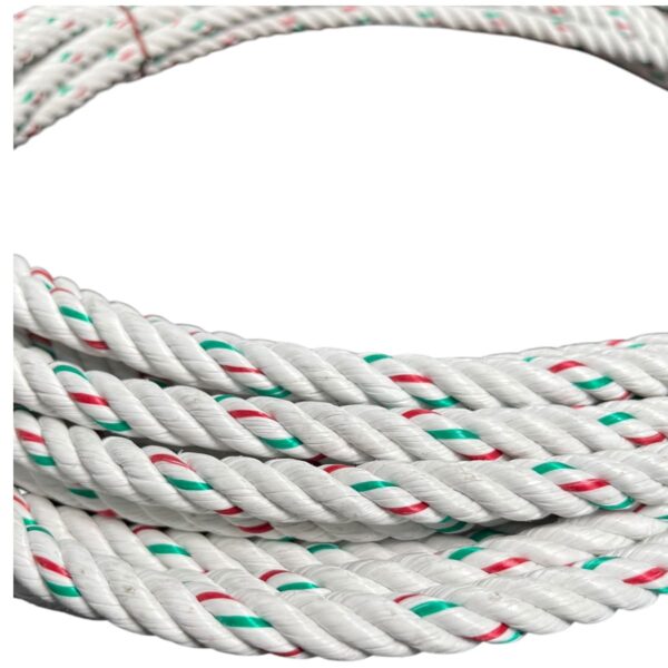 Soga de Plástico Blanca con Diseño