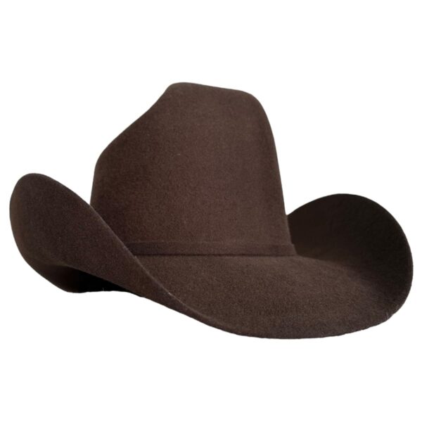 Texana Estilo Patrón Café Oscuro