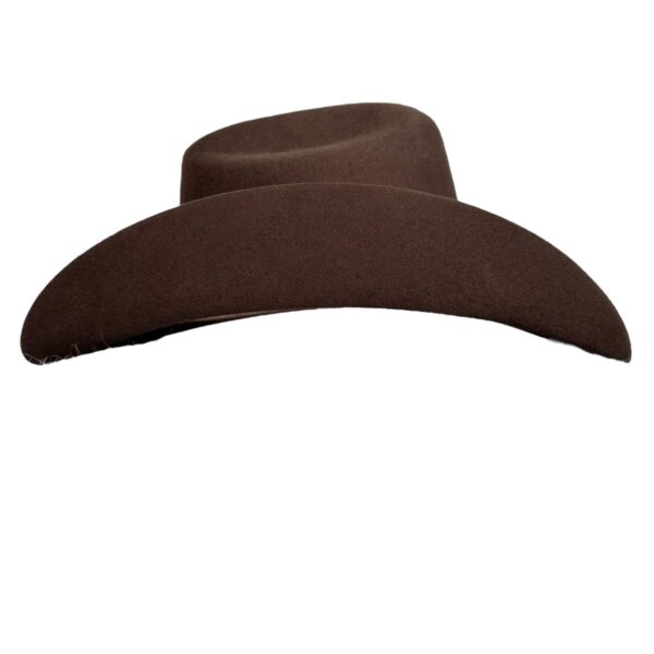 Texana Estilo Patrón Café Oscuro