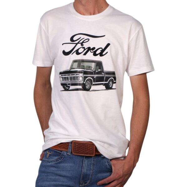 Playera Ford Blanca 2