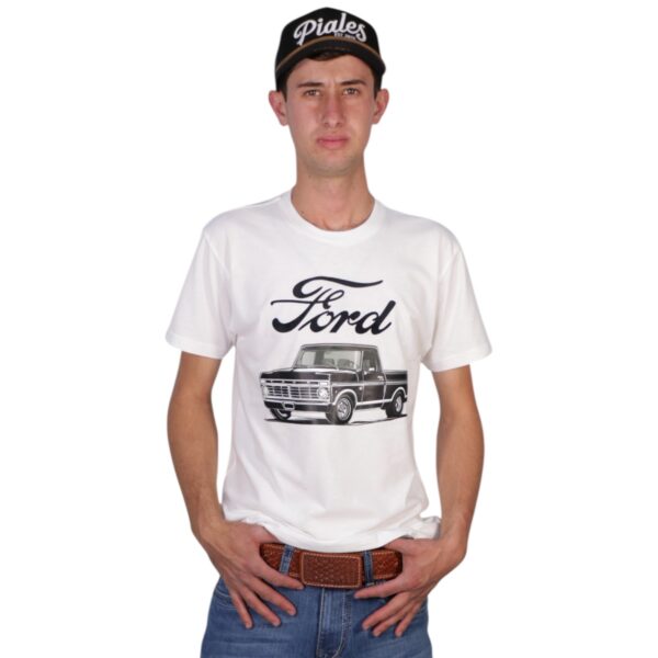 Playera Ford Blanca 2
