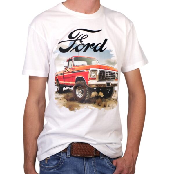 Playera Ford Blanca