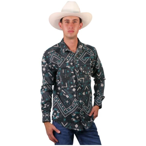 Camisa Premium Gris Diseños