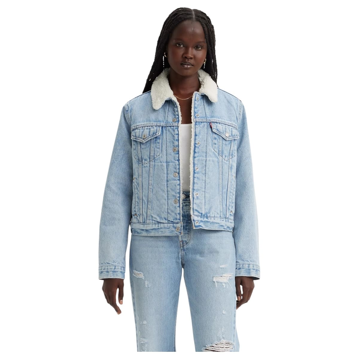 Levis Sherpa Dama Mezclilla