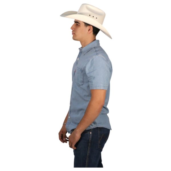 Camisa Levis Mezclilla Manga Corta
