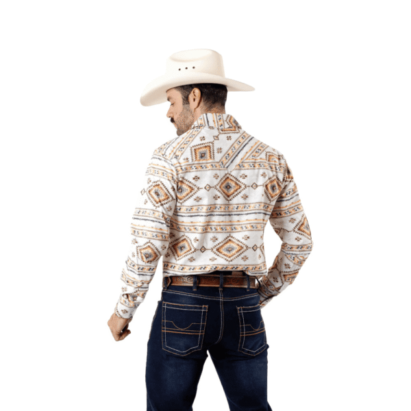 Camisa Rodeo C-76 Blanca R01
