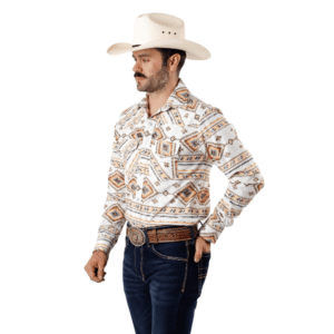 Camisa Rodeo C-76 Blanca R01