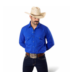 Camisa Básica Azul R01