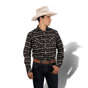 Camisa Negra con Diseños TNT