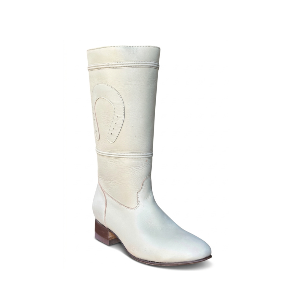 Bota Jalisco Escaramuza Hueso