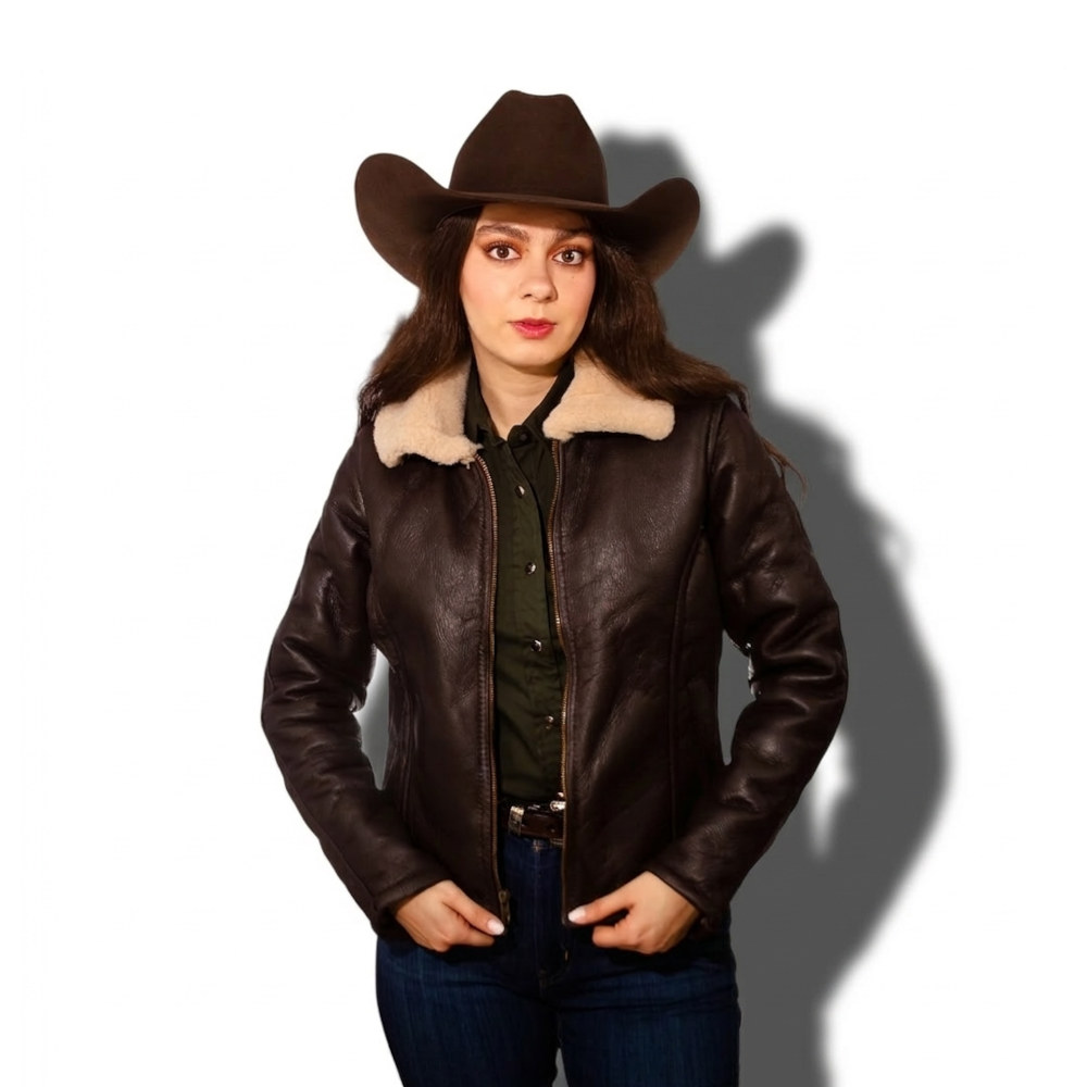 Chamarra de Piel Malboro