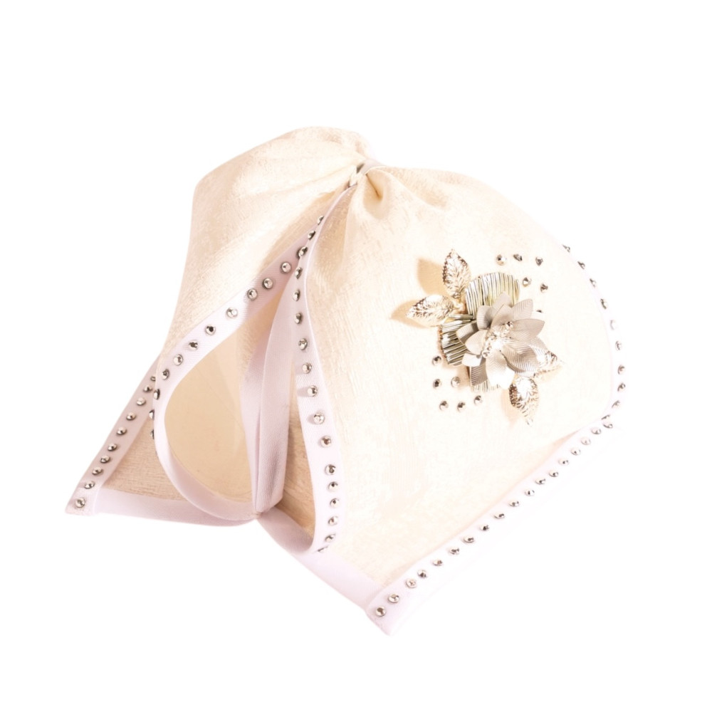 Moño/Corbatín Charro Blanco