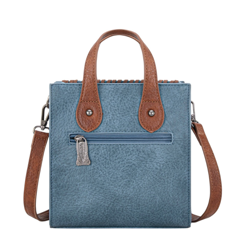 Mini Bolso Vaquero / Bandolera Trinity Ranch Azul