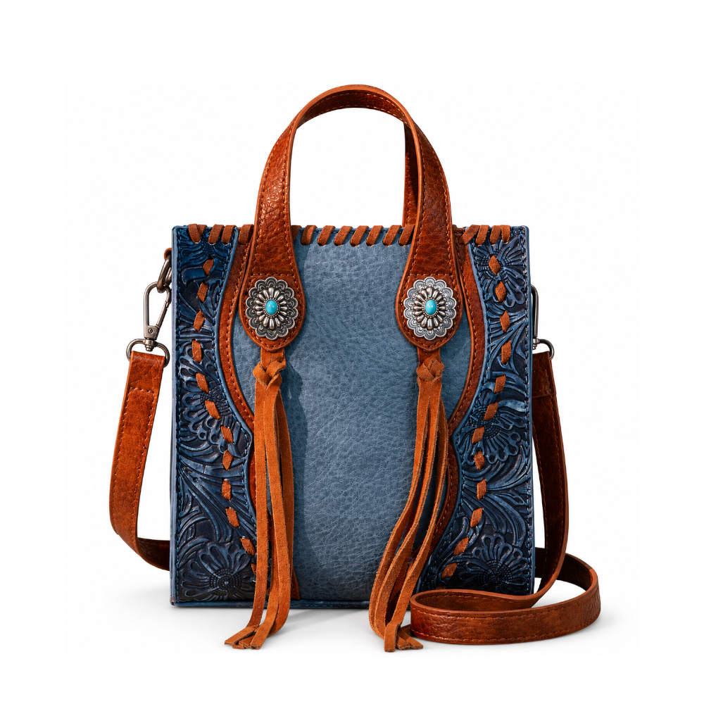 Bolso Vaquero / Bandolera Trinity Ranch Azul