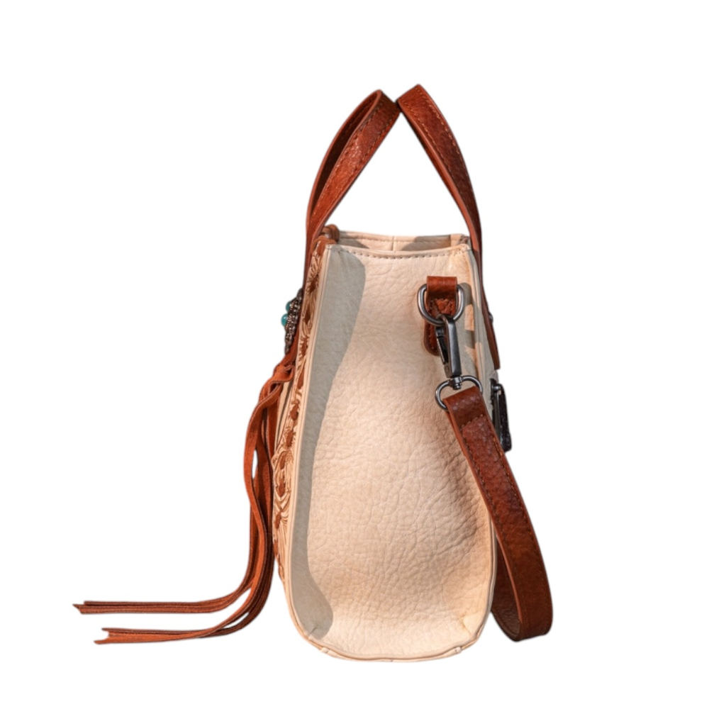 Mini Bolso Vaquero / Bandolera Trinity Ranch Beige
