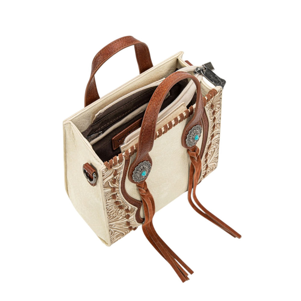 Mini Bolso Vaquero / Bandolera Trinity Ranch Beige
