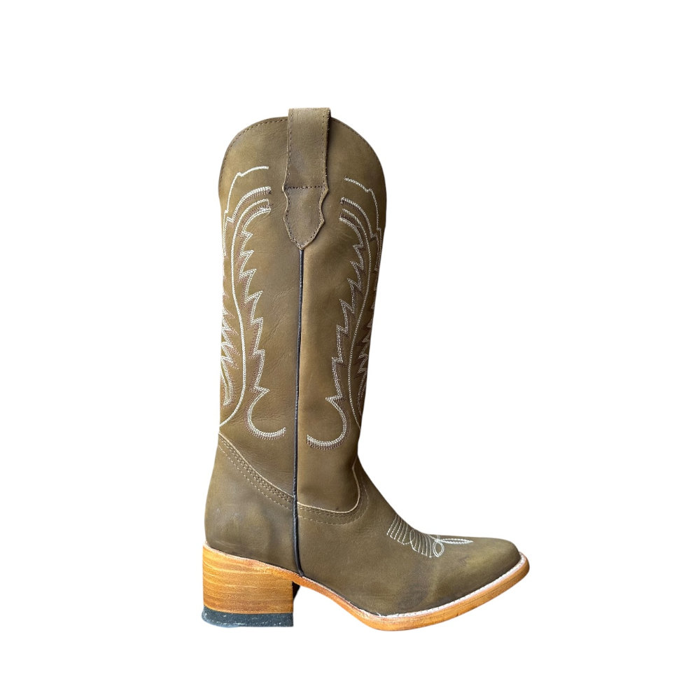 Bota Aragón Larga Nobuck