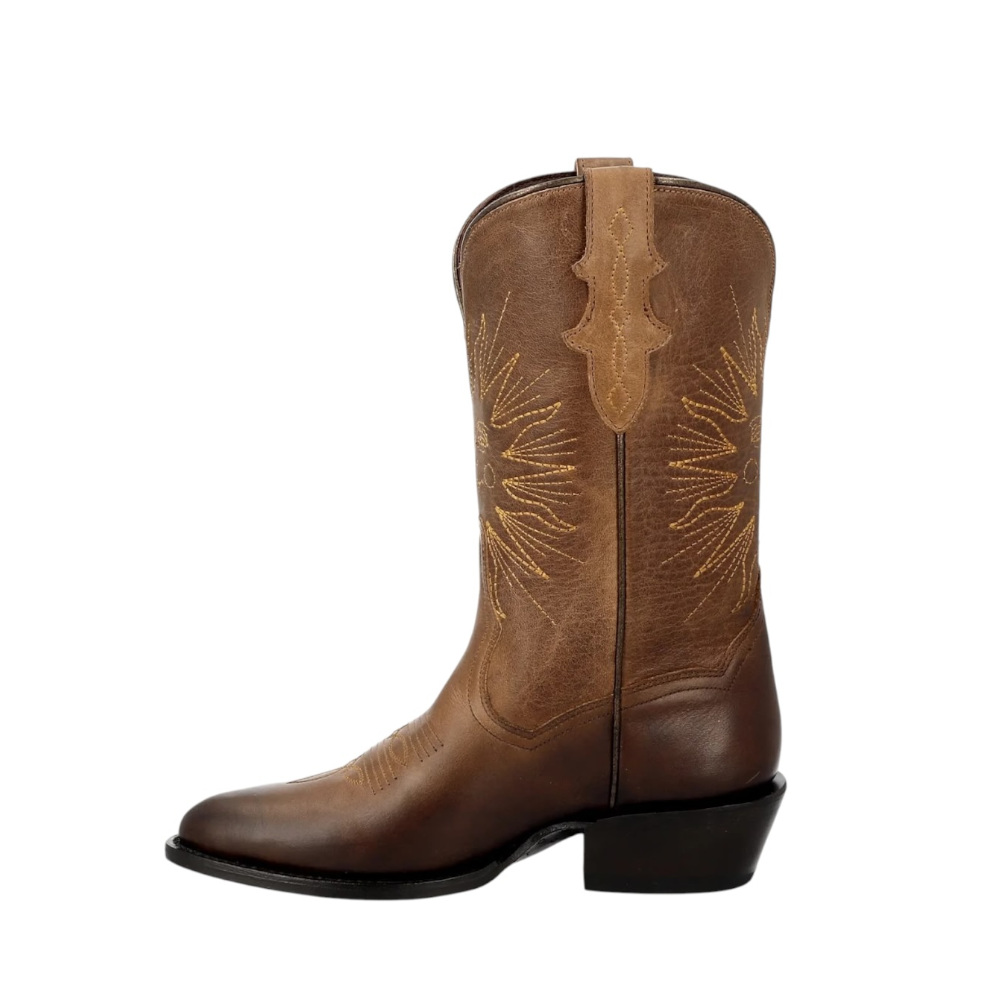 Bota Vaquera Jaca Solei Oval - Tan