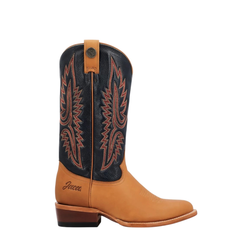 Bota Vaquera Jaca Azteca Sierra Oval - Crazy