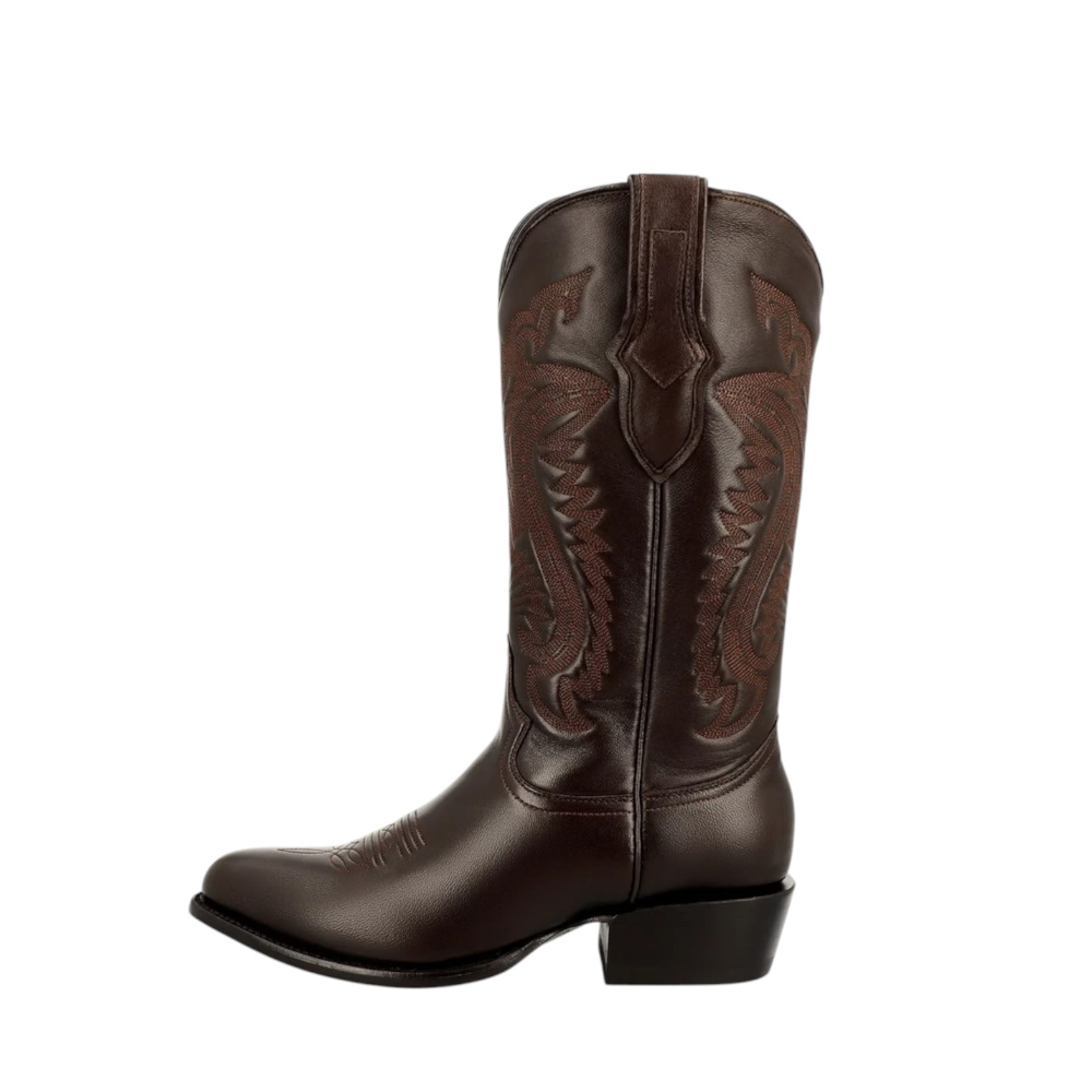 Bota Vaquera Jaca Azteca Venado Americano - Café