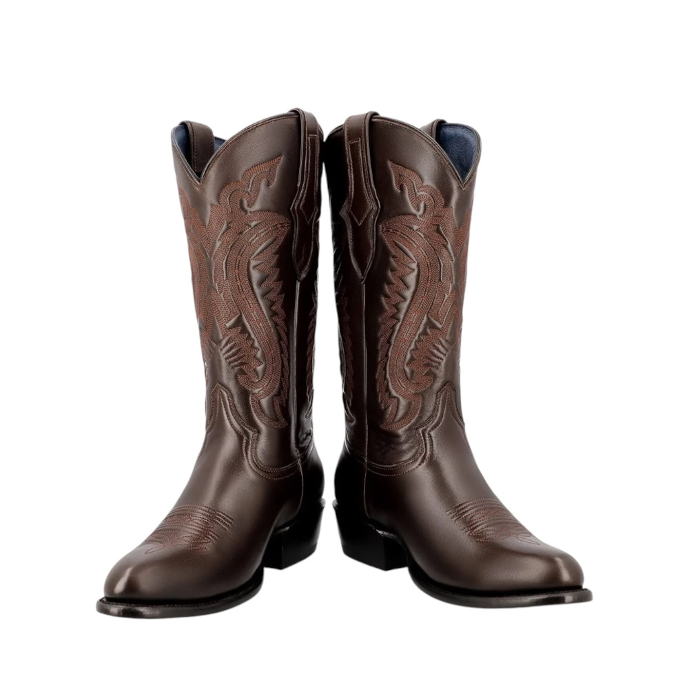 Bota Vaquera Jaca Azteca Venado Americano - Café