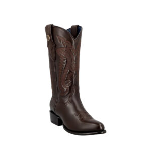 Bota Vaquera Jaca Azteca Venado Americano - Café