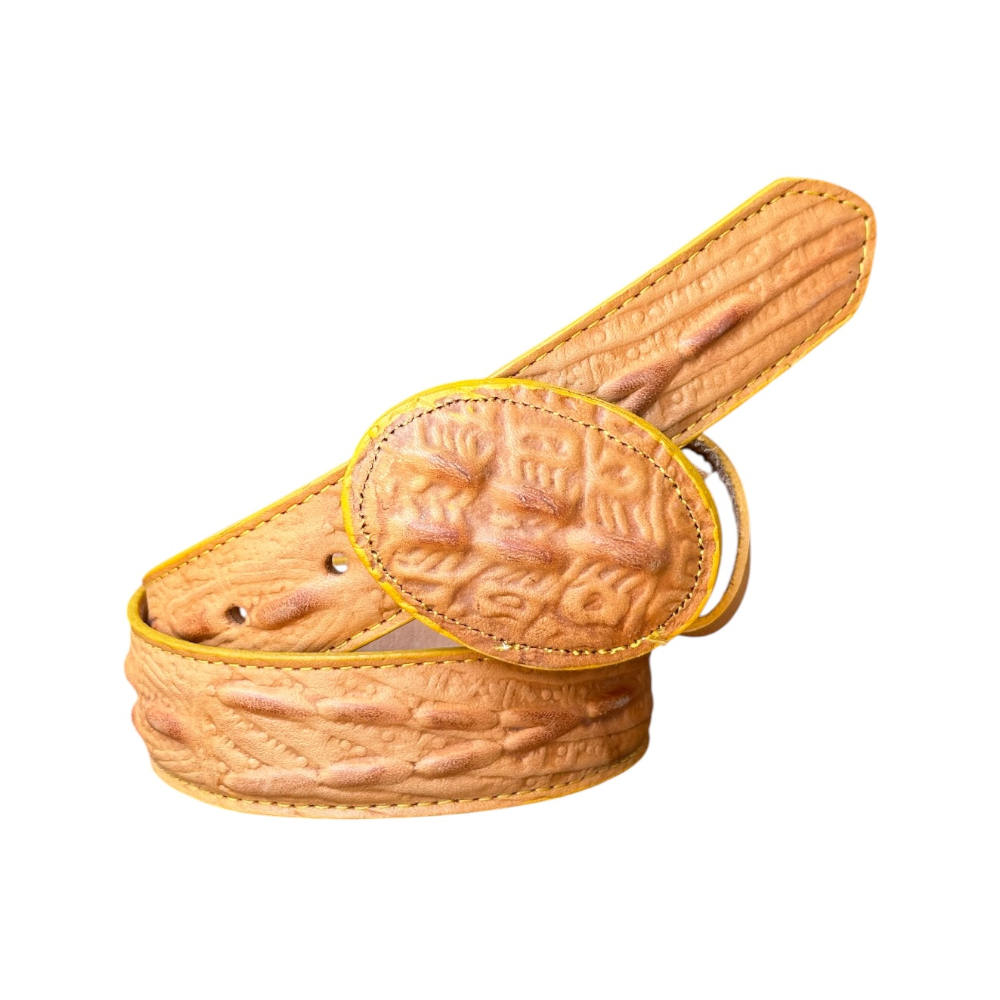 Cinturón Infantil con Diseño de Cocodrilo