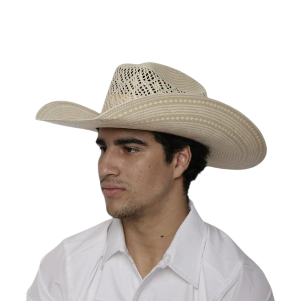 Sombrero Cuernos Chuecos Bicolor Ropper Diamond